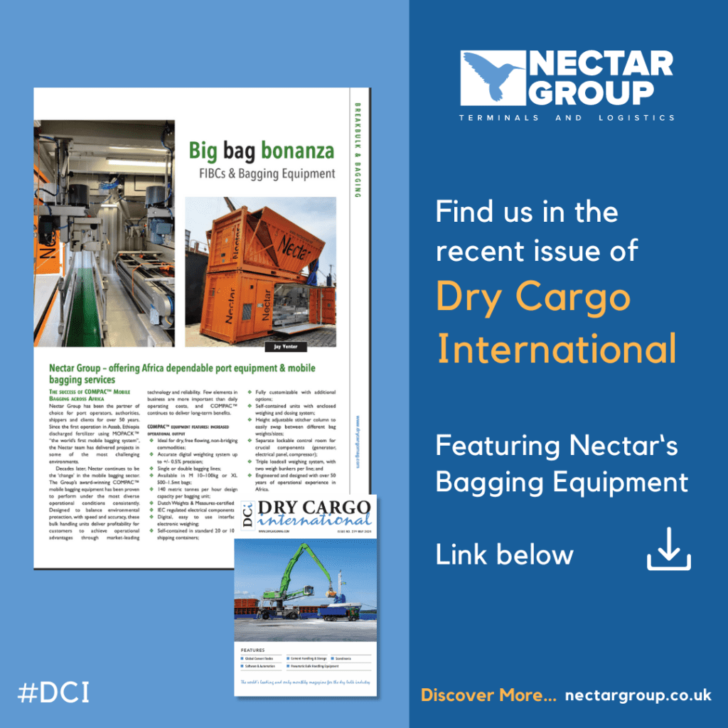 Find Nectar in the latest issue of Dry Cargo International