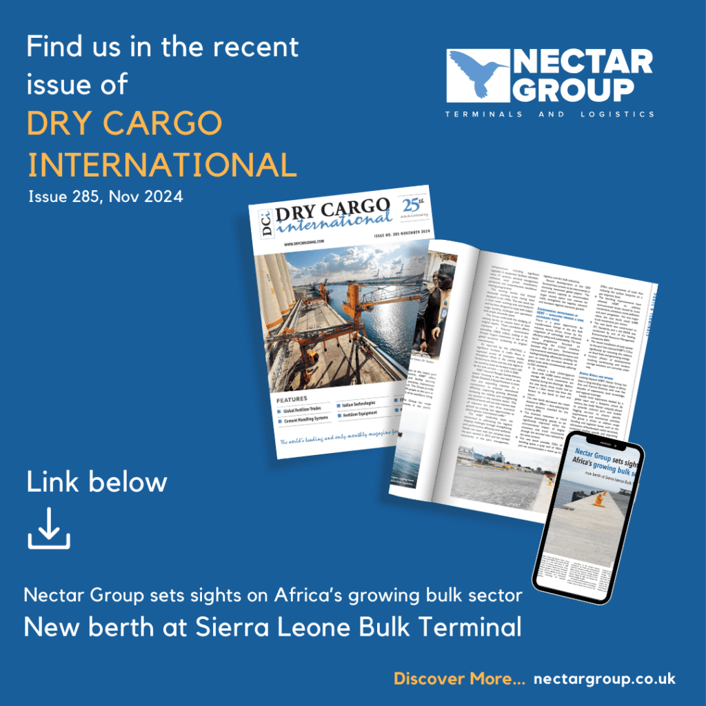 Dry Cargo International Nov 2024 - New Berth at Sierra Leone Bulk Terminal