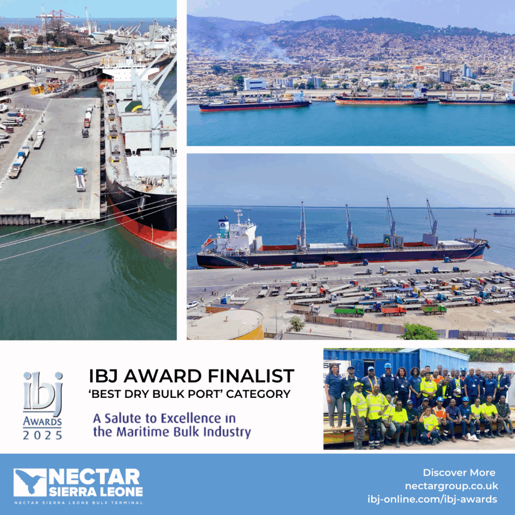NSBT shortlisted for best dry bulk port_IBJ 2025