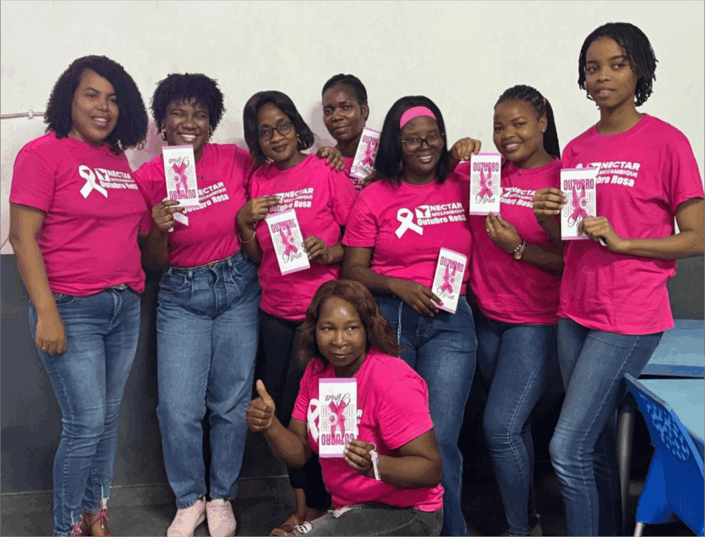 Breast Cancer Awareness at Nectar Mozambique