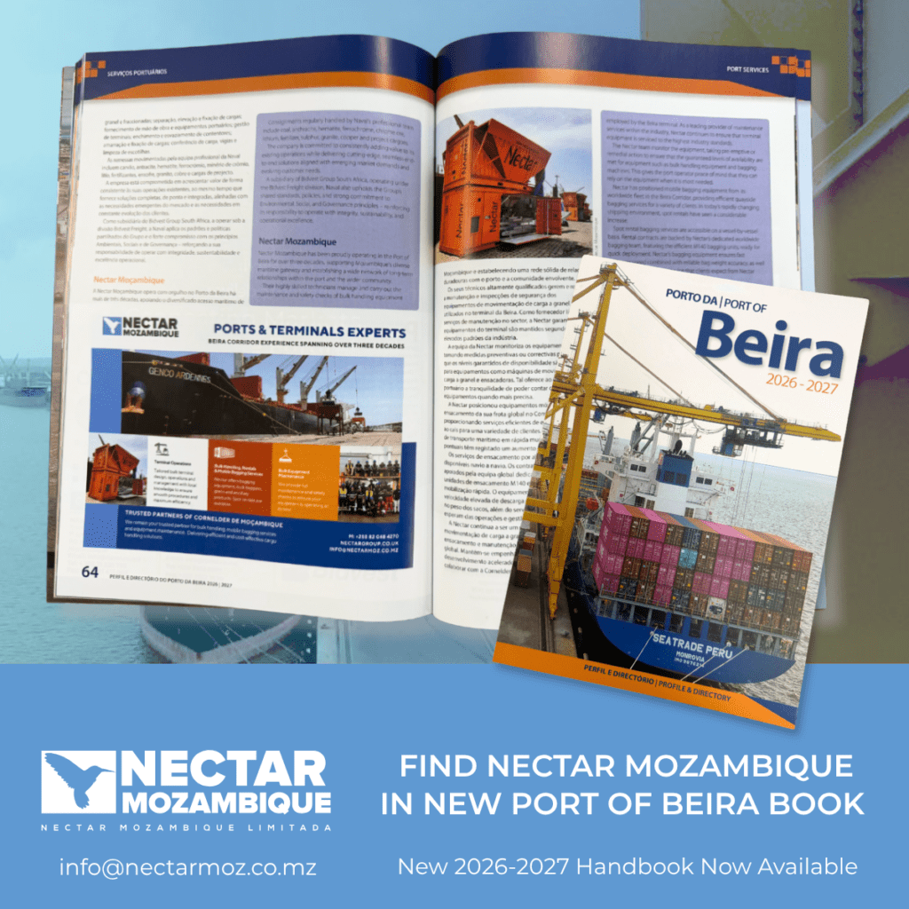 Nectar Mozambique in latest issue of Port of Beira 2026-2027 Directory